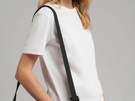 Футболка свободного кроя из джерси