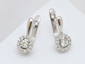 Серьги из серебра э0612сг02163200