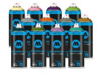 Аэрозольная краска Molotow "Coversall WB" 400 мл, #095 black green