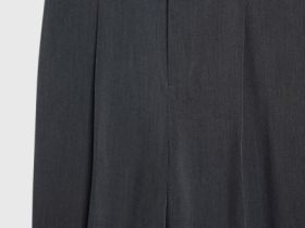 Зауженные брюки с ремнём, Серый