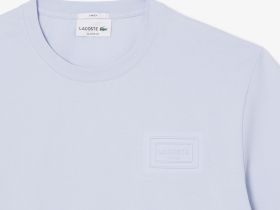 Хлопковая футболка Lacoste унисекс