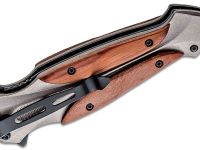 Нож складной Boker Starfighter XL, сталь 440, рукоять кокоболо/сталь