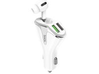 Автомобильное зарядное устройство Hoco E47 Pro Traveller 3.1A (2xUSB) (White)