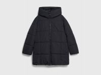 Пуховик для девочек, Черный