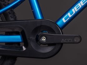 Детский велосипед Cube Numove 160, год 2026, цвет Синий-Зеленый