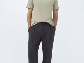 Базовая футболка из хлопка, Зеленый