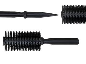 Расческа Cold Steel Honey Comb, полипропилен, черный
