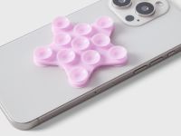 Сиреневый держатель «Звезда» с присосками для смартфона Глория Джинс