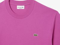 Мужская хлопковая Футболка Lacoste с коротким рукавом