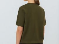 Базовый джемпер с коротким рукавом, Зеленый