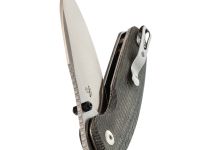 Складной нож Kizer Meteora, сталь Nitro-V, рукоять микарта, черный
