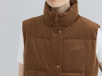 Вельветовый жилет, Желтый