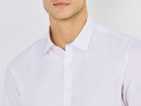 Рубашка Slim из поплина, Белый