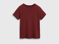 Футболка изо льна и хлопка, Оранжевый