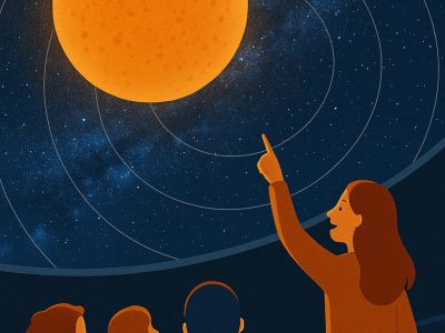 Полнокупольная программа "Солнце – звезда нашей жизни. Звёздное небо и основы сферической астрономии"