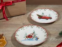 Набор тарелок Рождество/Noel II