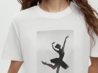 Футболка свободного кроя из капсулы Балет