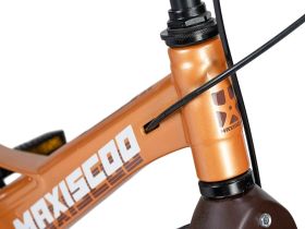 Детский велосипед Maxiscoo Space Deluxe Plus 14, год 2025, цвет Оранжевый
