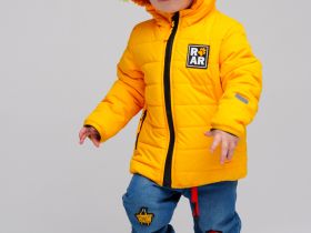 Куртка детская текстильная с полиуретановым покрытием для мальчиков