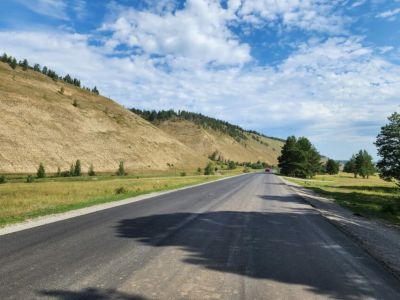 В Якутии заасфальтировали участок автодороги «Умнас»