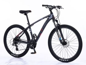 Горный велосипед Wind K2 27.5, год 2025, цвет Серый-Красный, ростовка 19