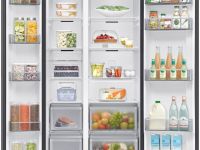 Холодильник Samsung Side-by-Side с технологией SpaceMax, 646 л нержавеющая сталь