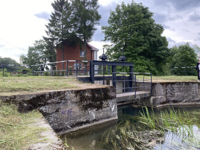 Шлюз Шинкарского пруда водозаборный