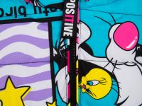 Куртка текстильная с полиуретановым покрытием для девочек