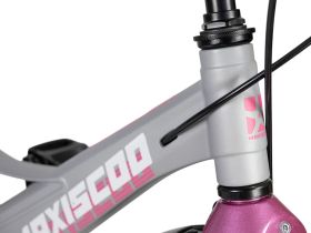 Детский велосипед Maxiscoo Space Deluxe 18, год 2025, цвет Серый