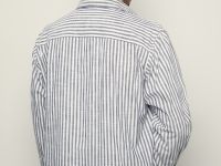 Рубашка свободного силуэта в полоску