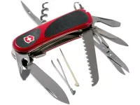 Нож перочинный Victorinox EvoGrip S17, сталь X55CrMo14, рукоять Cellidor/эластомер, черно-красный
