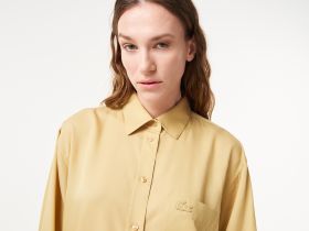 Женская рубашка Lacoste с нагрудным карманом