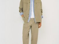 Куртка-рубашка из канваса, Бежевый