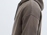 Худи с принтом, Коричневый