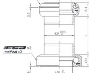 Рулевая колонка FSA THE PIG - NO.7 1&quot;1/8  экстремальная gnn (черный)