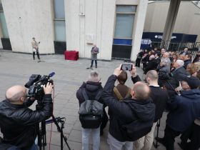 Мемориальная доска, посвящённая выдающемуся  дипломату и журналисту, открыта в Москве