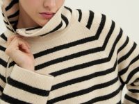 Платье свободного силуэта с шерстью