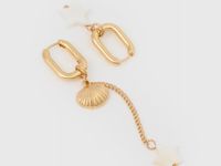 Набор серёг для девочек, 2 пары, Золотой