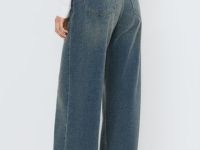 Бархатные джинсы, Синий