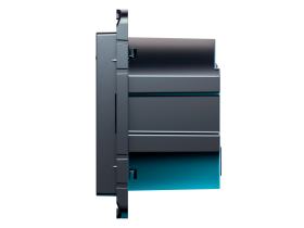 Умная розетка Sber встраиваемая, карбон.