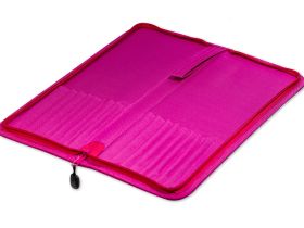 Пенал для кистей на длинной ручке Pinax, розовый