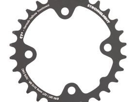 Звезда системы Stronglight для систем SRAM 2/10 XX, X0, X7 и X9  7075-T6 CT? (черный 29 BCD 80 мм)