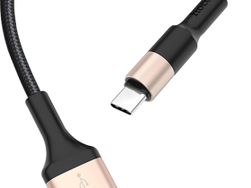 Кабель Hoco RA3 USB/USB-C 1 м Чёрный