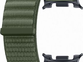 Ремешок Samsung Galaxy Watch9|Galaxy Watch8|Galaxy Watch8 Classic Fabric Band, 20 мм, M/L оливковый