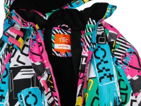 Комбинезон текстильный с полиуретановым покрытием для девочек