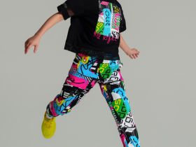 Брюки трикотажные для девочек