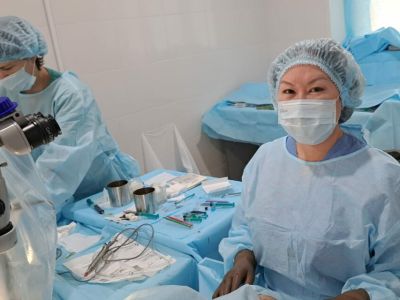 85 операций  за два дня выполнили мобильные офтальмологи в Нерюнгри