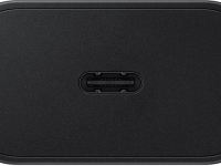 Сетевое зарядное устройство Samsung USB Type-C Power Delivery 25 Вт, с кабелем черный