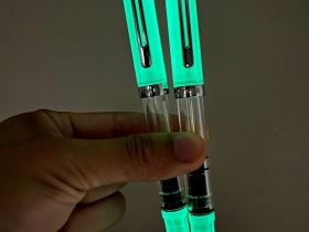 Ручка перьевая TWSBI ECO Glow, Зеленый, 1.1