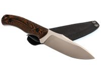 Нож Pocket Wolf Гарпия, сталь VG-10, рукоять G10, черно-оранжевый